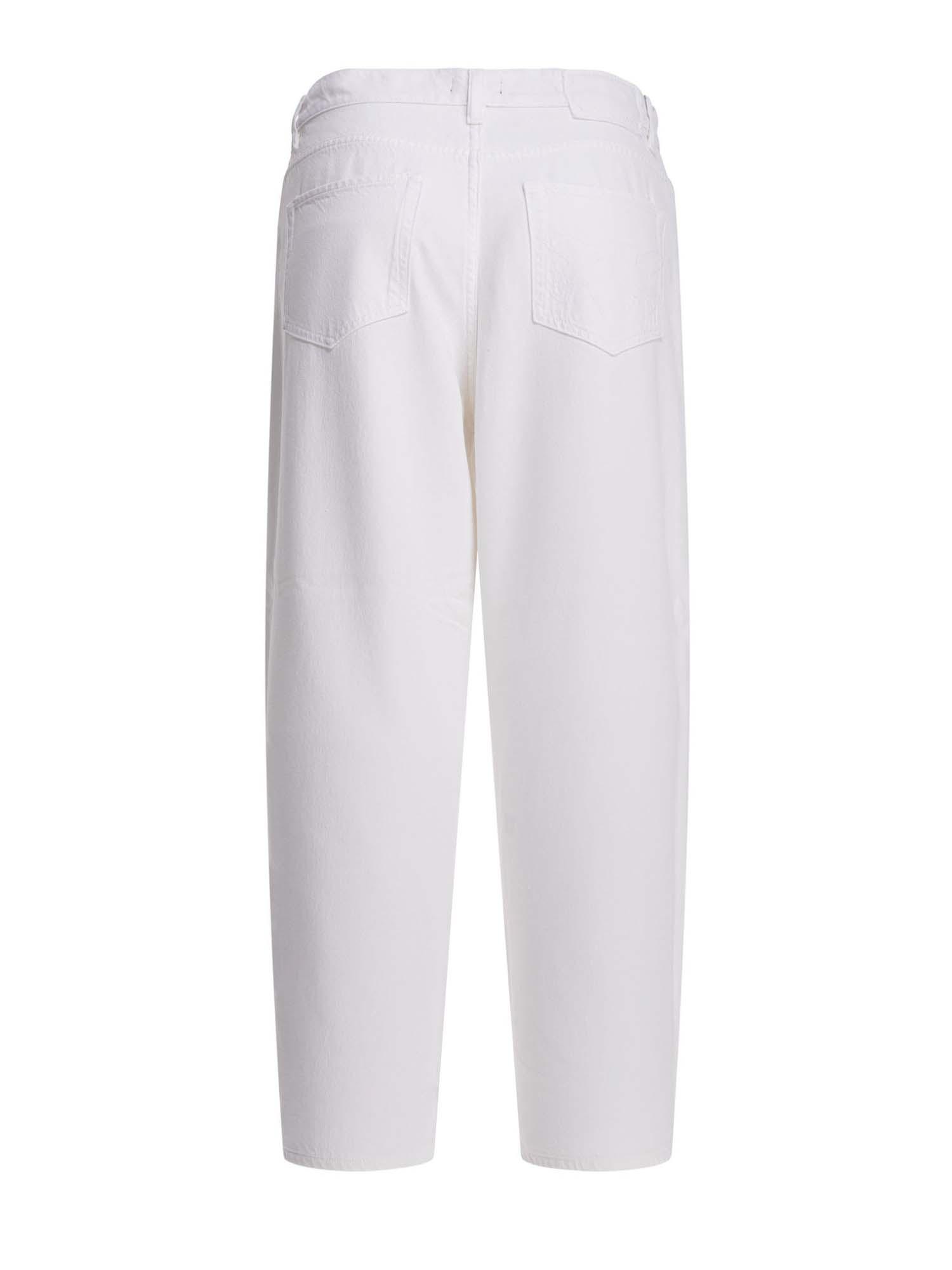 Jeans vestibilità morbida 103857A3E1 Z04 PINKO Bianco brill. 