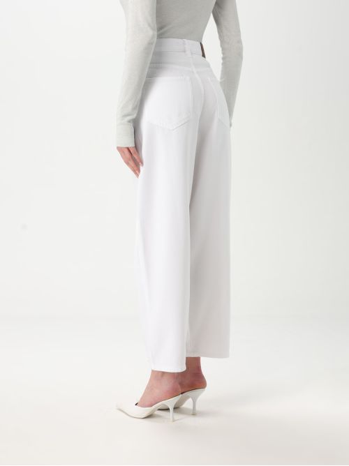 Jeans vestibilità morbida 103857A3E1 Z04 PINKO Bianco brill. 