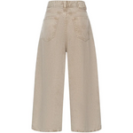 Bermuda in tela denim 104646A2H6 C88 PINKO Beige-macrocistide 