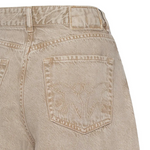 Bermuda in tela denim 104646A2H6 C88 PINKO Beige-macrocistide 