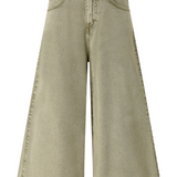 Bermuda in tela denim 104646A2H6 U84 PINKO Verde vertiver 