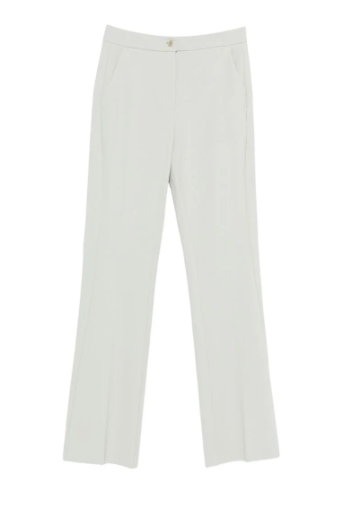 Pantalone sfasato 104926A36R I18 PINKO Grigio-colomba 