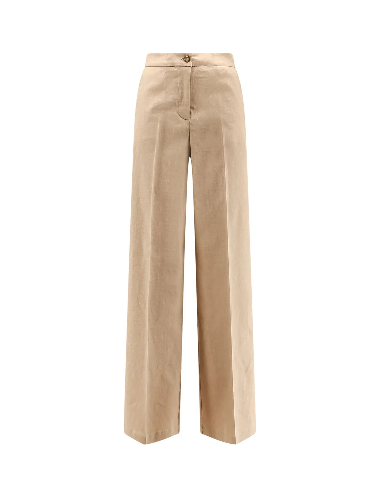 Pantalone in lino 104929A34I D41 PINKO Beige chantilly 