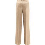 Pantalone in lino 104929A34I D41 PINKO Beige chantilly 