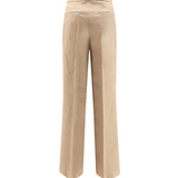 Pantalone in lino 104929A34I D41 PINKO Beige chantilly 