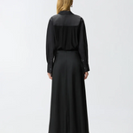 Camicia in popeline e crêpe 105434A2TG Z99 PINKO Nero 