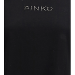 T-Shirt manica corta 105526A33S Z99 PINKO Nero limousine 