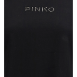 T-Shirt manica corta 105526A33S Z99 PINKO Nero limousine 