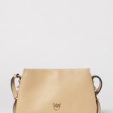 Borsa in pelle con tracolla 105883A0QO C94Q PINKO Cammello-antique gold 