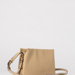 Borsa in pelle con tracolla 105883A0QO C94Q PINKO Cammello-antique gold 