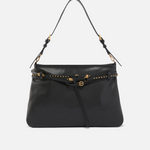 Borsa a spalla grande in pelle 105903A0QO Z99Q PINKO Nero-antique gold 