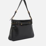 Borsa a spalla grande in pelle 105903A0QO Z99Q PINKO Nero-antique gold 