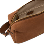Borsa in suede 106062A0F6 L17Q PINKO Marrone-leone-antique gold 