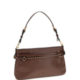 Borsa a spalla in pelle 106176A0QO R49Q PINKO Burgundy wine antigue gold 
