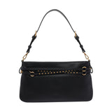 Borsa a spalla in pelle 106176A0QO Z99Q PINKO Nero-antique gold 