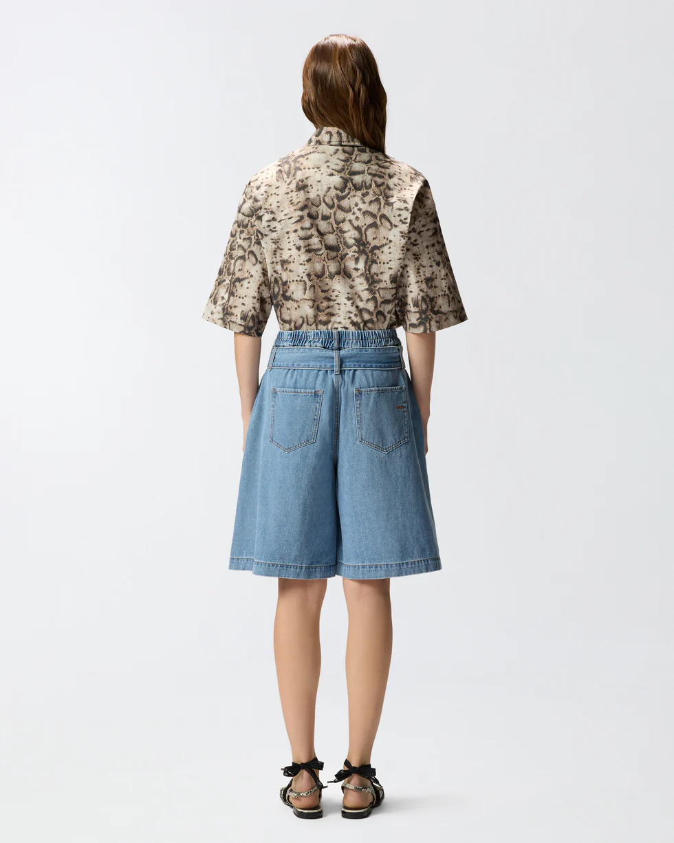 Bermuda in jeans con cintura 106258A3A9 PJD PINKO Lavaggio medio 