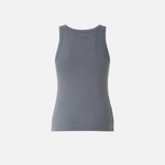 Top canotta con dettagli gioiello 106265A334 K05 PINKO Grigio asfalto 