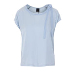 Blusa smanicata 106267A32U E87 PINKO Azzurro arona 