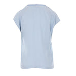 Blusa smanicata 106267A32U E87 PINKO Azzurro arona 