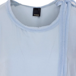 Blusa smanicata 106267A32U E87 PINKO Azzurro arona 