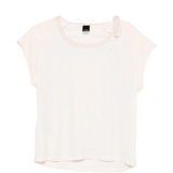 Blusa smanicata 106267A32U P97 PINKO Rosa tinta 