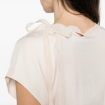 Blusa smanicata 106267A32U P97 PINKO Rosa tinta 