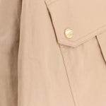 Pantaloni fluidi in cotone 106278A2ER D41 PINKO Beige chantilly 