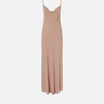 Abito slipdress lungo con strass 106299A32X Q24 PINKO Rosa sfinge 