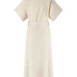 Abito in cotone 106309A2ER C03 PINKO Beige g. maroso 