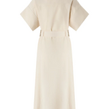 Abito in cotone 106309A2ER C03 PINKO Beige g. maroso 