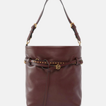 Borsa a secchiello in pelle 106339A0QO R49Q PINKO Burgundy wine antigue gold 