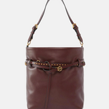 Borsa a secchiello in pelle 106339A0QO R49Q PINKO Burgundy wine antigue gold 