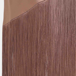 Abito smanicato in raso 106352A33D L50 PINKO Marrone-ghianda 