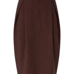 Gonna con cintura in vita 106449A2W6 L78 PINKO Marrone terra x piante 