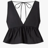 Top con laccini 106451A2LD Z99 PINKO Nero limousine 