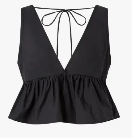 Top con laccini 106451A2LD Z99 PINKO Nero limousine 