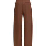 Pantaloni con cintura 106492A2W6 L78 PINKO Marrone terra x piante 