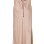 Abito lungo in raso 106587A1Y5 Q35 PINKO Rosa mogano 