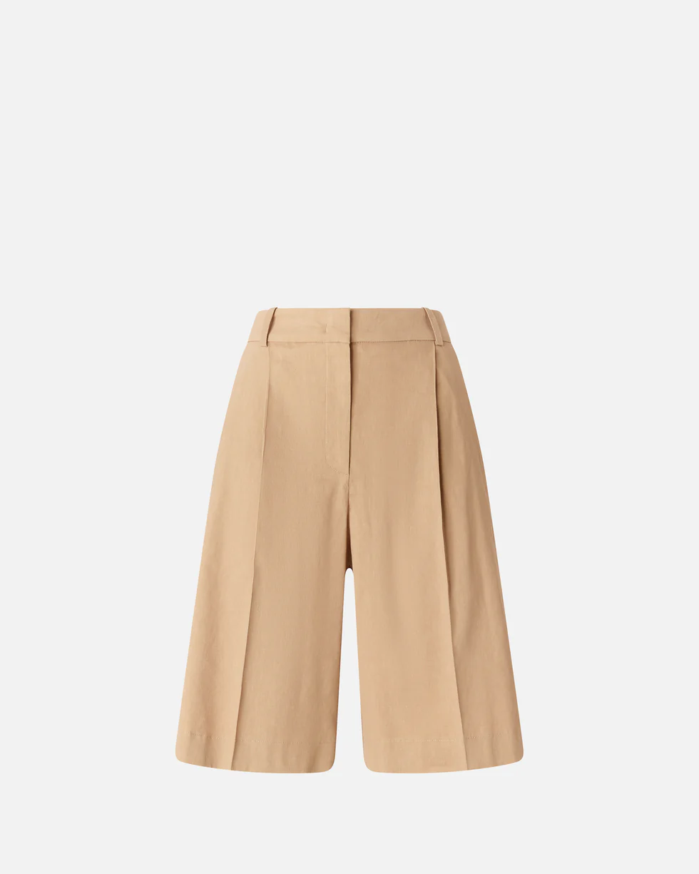 Bermuda con piega stirata 106594A34I D41 PINKO Beige chantilly 