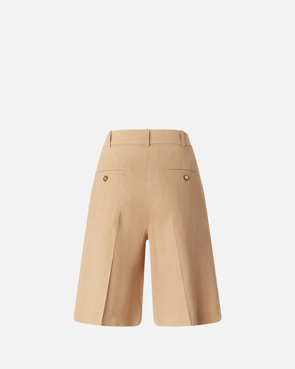 Bermuda con piega stirata 106594A34I D41 PINKO Beige chantilly 