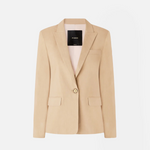 Giacca in lino 106597A34I D41 PINKO Beige chantilly 