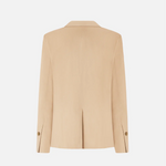 Giacca in lino 106597A34I D41 PINKO Beige chantilly 