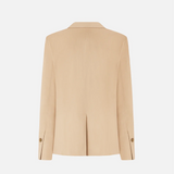 Giacca in lino 106597A34I D41 PINKO Beige chantilly 