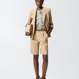 Giacca in lino 106597A34I D41 PINKO Beige chantilly 