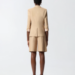 Giacca in lino 106597A34I D41 PINKO Beige chantilly 