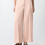 Pantaloni in raso 106601A1Y5 Q35 PINKO Rosa mogano 