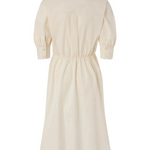 Abito in cotone annodato 106602A35Q C03 PINKO Beige g. maroso 
