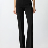 Pantaloni con piega stirata 106619A32Z Z99 PINKO Nero limousine 
