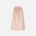Top in satin di seta 106621A1Y5 Q35 PINKO Rosa mogano 