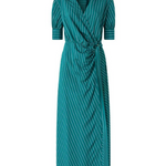 Abito fantasia manica corta 106669A33Q SE1 PINKO Mult. verde/azzurro 